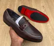 Viatu Rasmi vya Loafers vya Ngozi kwa Wanaume - 1