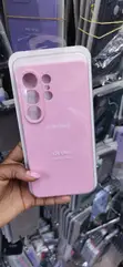 Pink Silicone Case for Samsung Galaxy S26 Ultra - 1