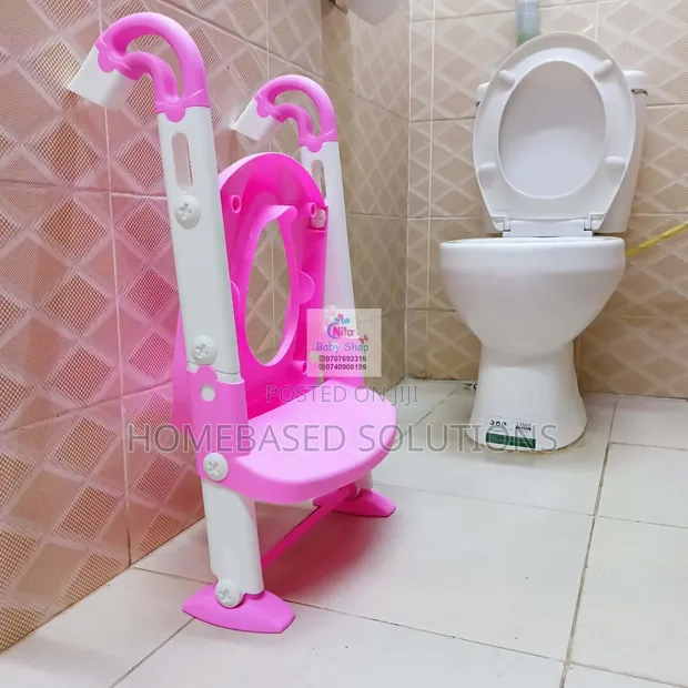 Kids Toilet Seat Trainer Potty Ladder - 1