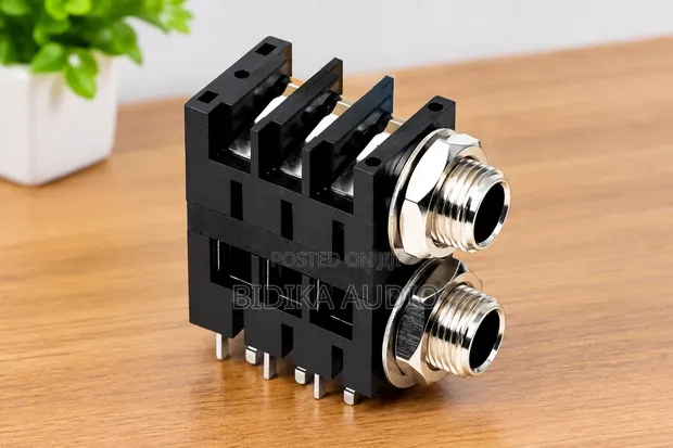 Amphenol ACJM-HHDR 1/4" Phone Jack 2-Pole 6.35mm - 1