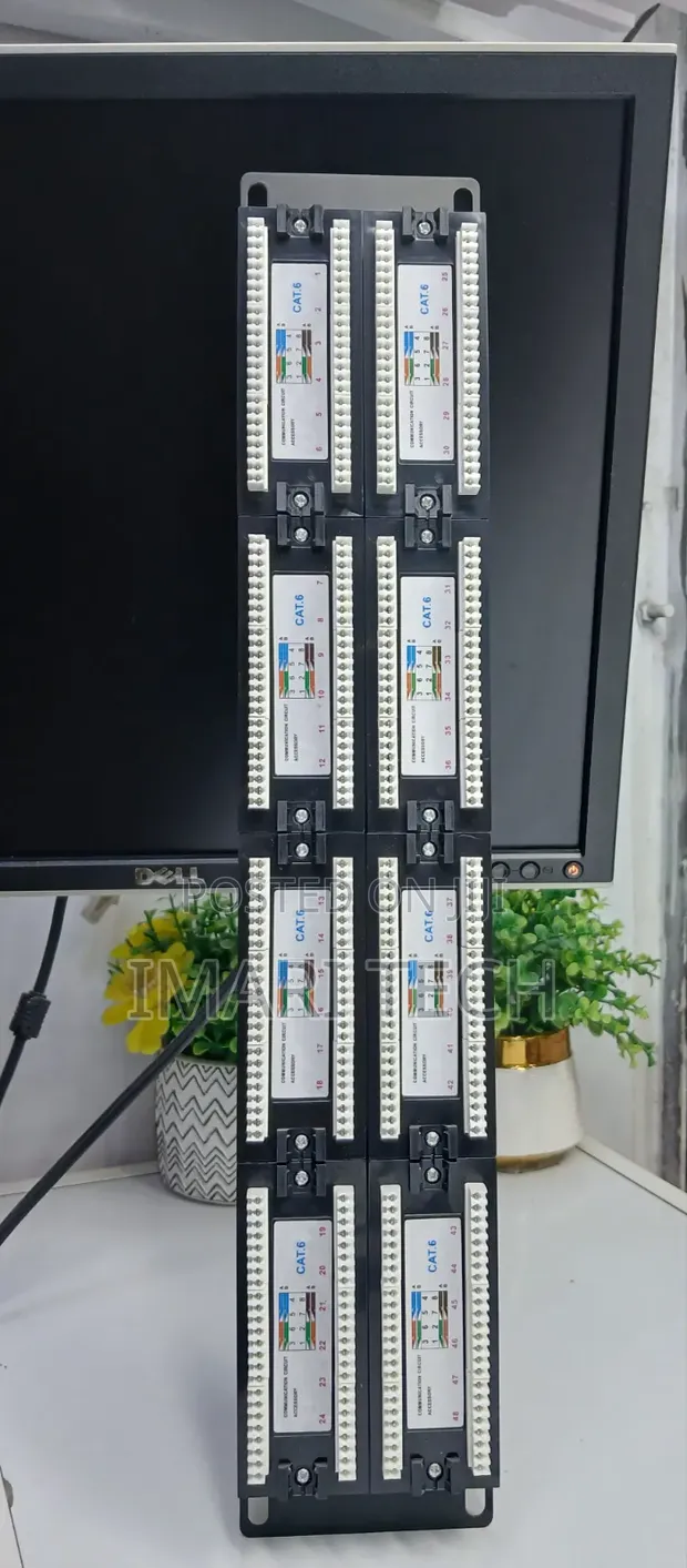 48 Port Cat 6 Patch Panel - 1