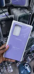 Kifaa cha Samsung Galaxy Note 20 Ultra cha Silicone - Rangi ya Zambarau - 2