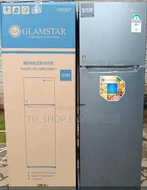 Glamstar GFR-210-DT-I Friji Milango 2 (168 Lita)