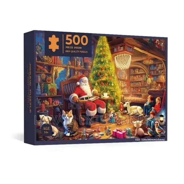 Christmas Holiday Jigsaw Puzzle - 1