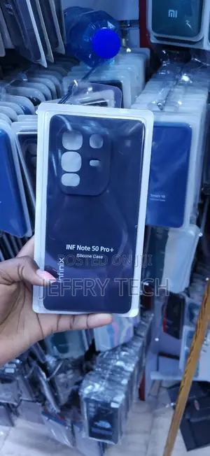Infinix Note 50 Pro+ Dark Blue Silicone Case