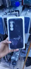 Infinix Hot 60 Pro Original Silicone Case - Bluu Nyeusi - 2