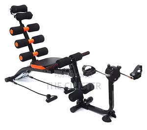 Seven Pack Ab Workout Machine with Pedals