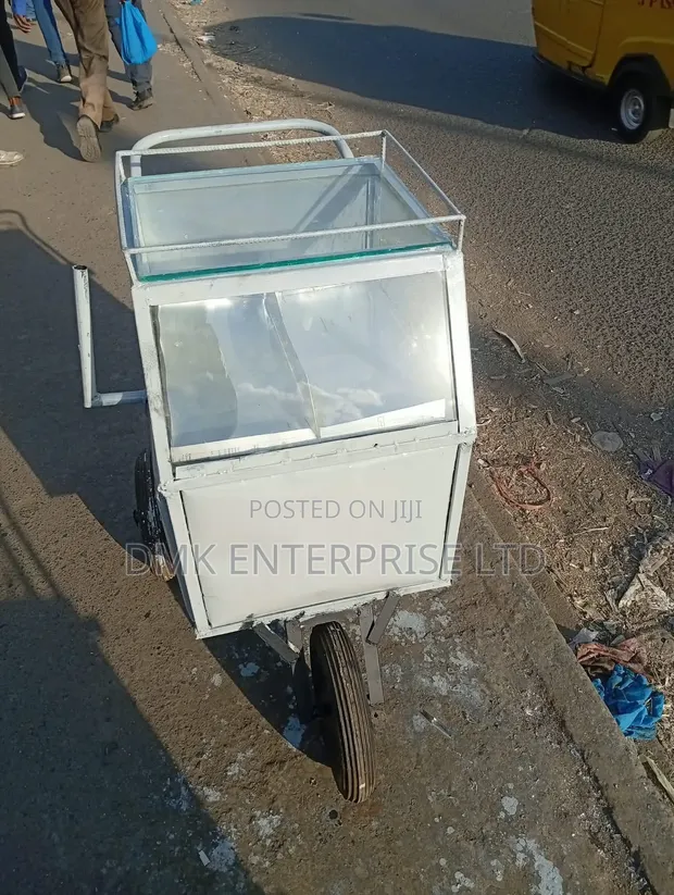 Jua Kali Egg & Smokie Display Trolley - 1