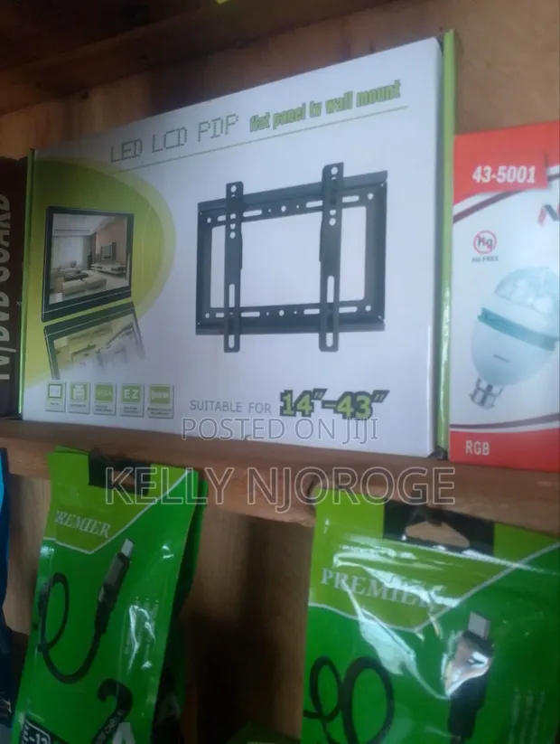 Brand New Flat Panel TV Wall Mount (14-43 inch) - 1