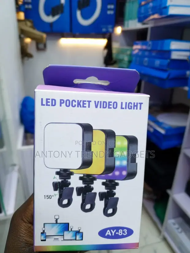 Rechargeable Mini LED Video Light for Mobile Phones - 1