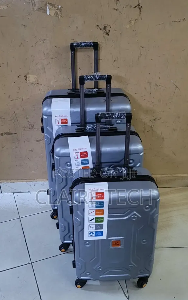 3-in-1 Luxurious Fibre Suitcase, Briefcase & Travel Bag - 1