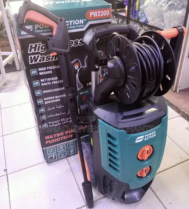 Pressure Washer Nguvu ya Umeme 2300W 160Bar - 1