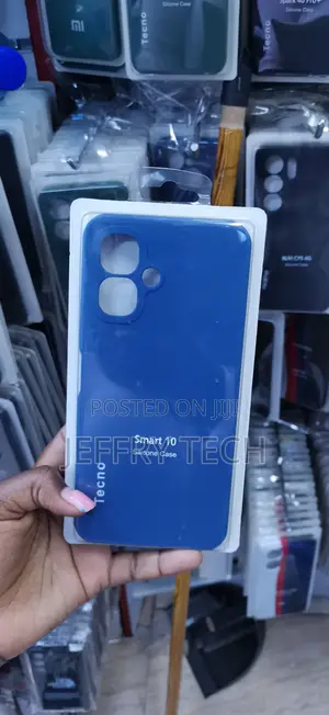 Blue Silicone Case for Tecno Spark 10 / Spark Go 2