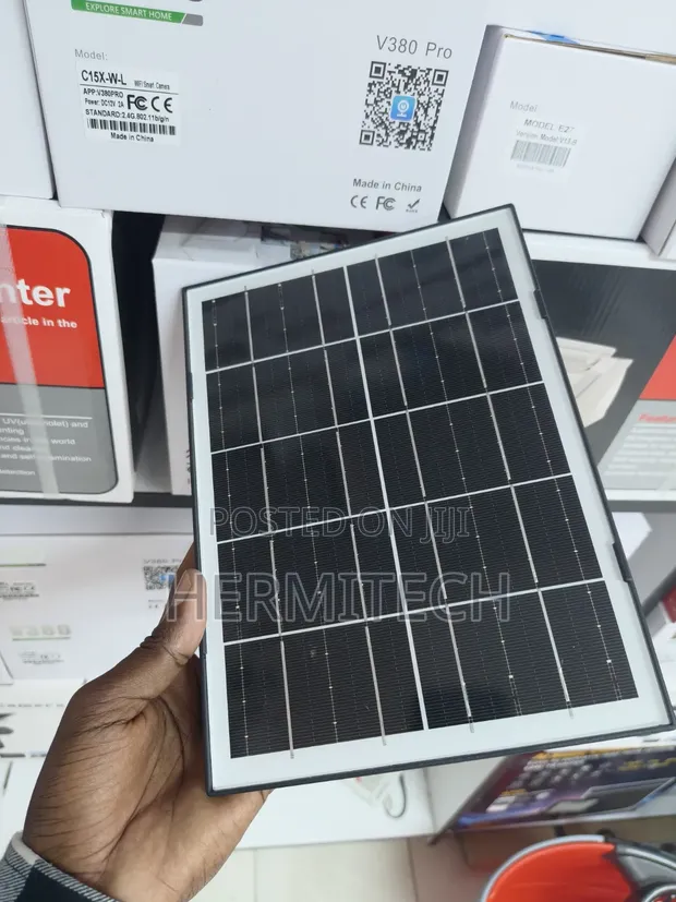 8W Compact Solar Panel for Type-C CCTV Cameras - 1