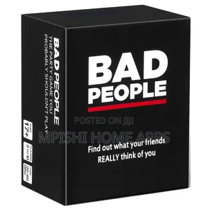 Bad People Mchezo wa Karamu kwa Watu Wazima