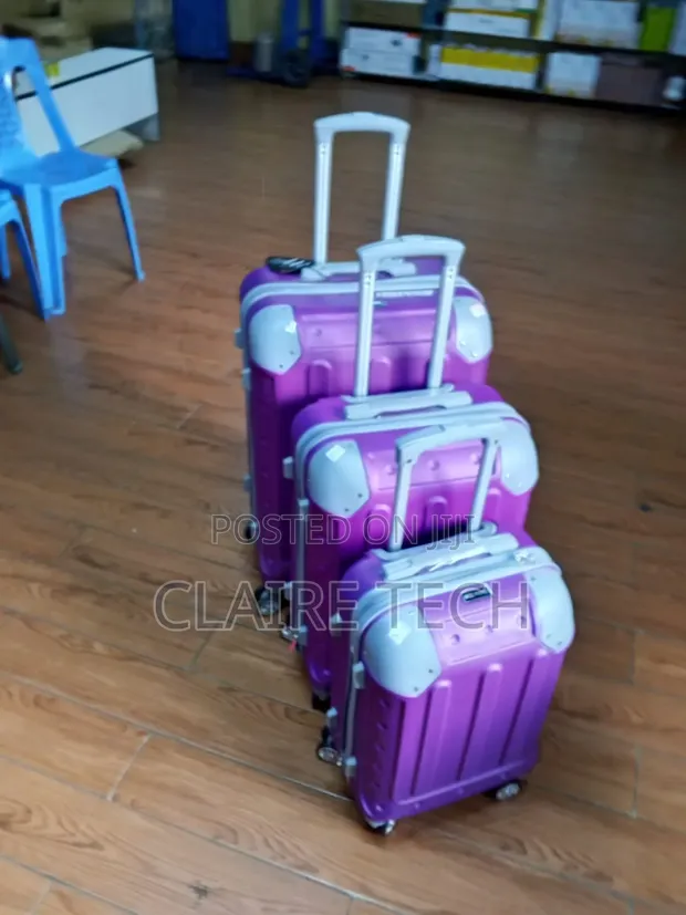 Set ya Mizigo ya Luxury Fibre na Briefcase na Travel Bag - 1