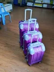 Set ya Mizigo ya Luxury Fibre na Briefcase na Travel Bag - 1