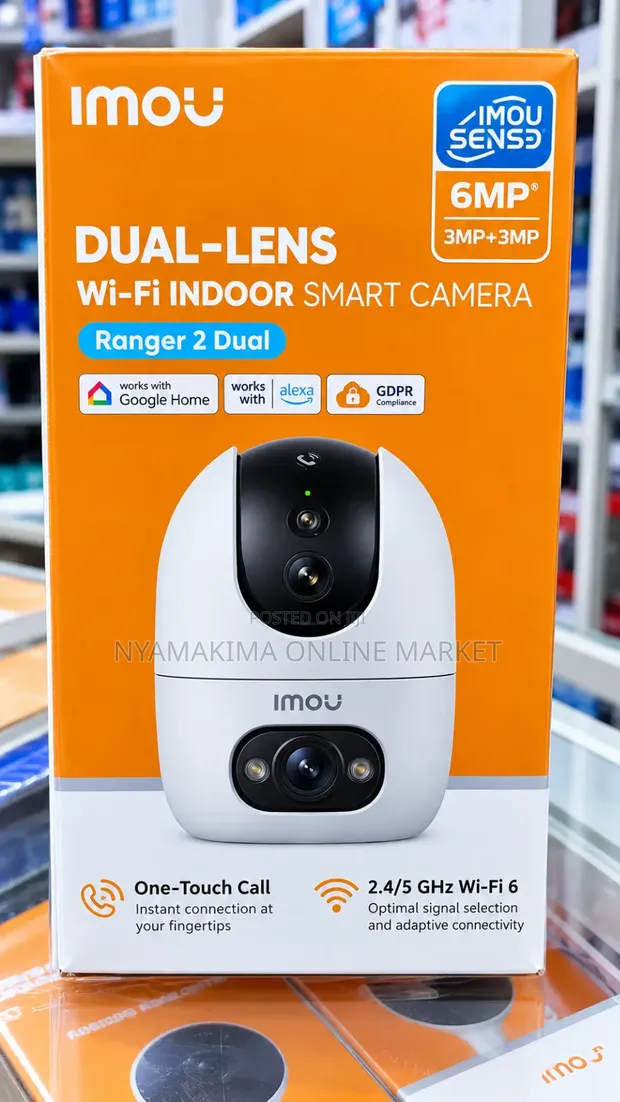 Imou Ranger 6MP Dual Lens Pan Tilt Smart Security Camera - 1