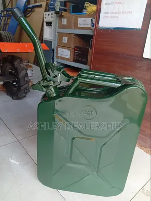 Metallic Fuel Jerrycan with Spout