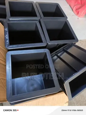 Heavy-Duty Concrete Cube Moulds - 150mm