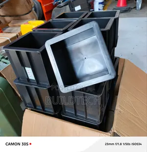 Premium Plastic Concrete Test Cube Moulds (150mm)