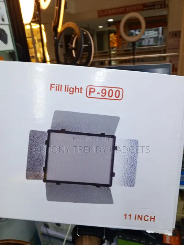 RL-900 11-Inch Dimmable LED Mwanga wa Picha na Stand - 1