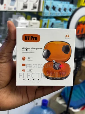 N7 Pro AI Noise Cancelling Wireless Microphones