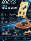 Oraimo 360° Rotatable Anti-Slip Desk Phone Holder - 2