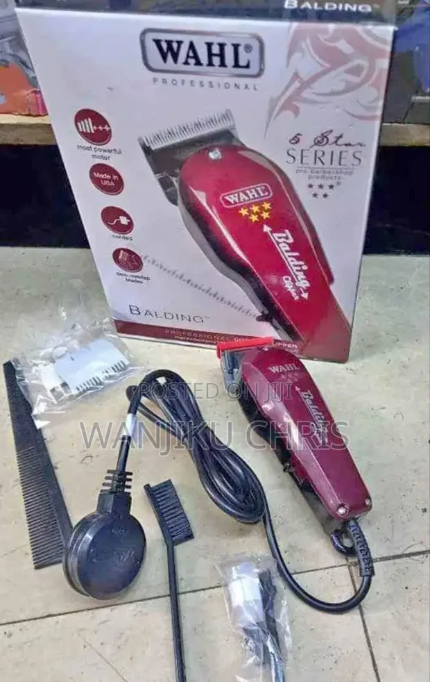 Mashine Mpya ya Wahl ya Kunyoa Nywele za Kutoa Mvi ya Umeme - 1