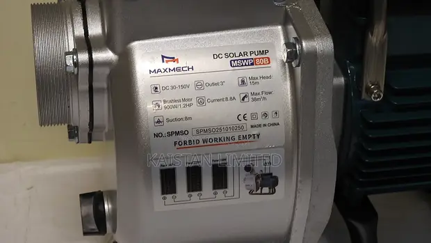 MAXMECH 80B DC Solar Water Pump - Tundu la Inchi 3 - 1
