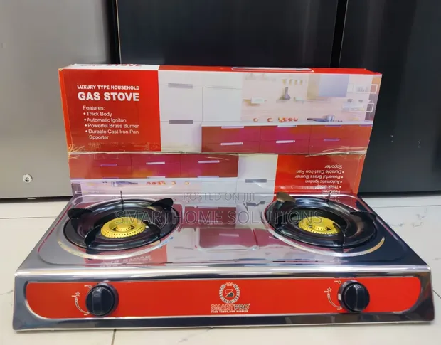 Smartpro 2-Burner Gas Stove - 1