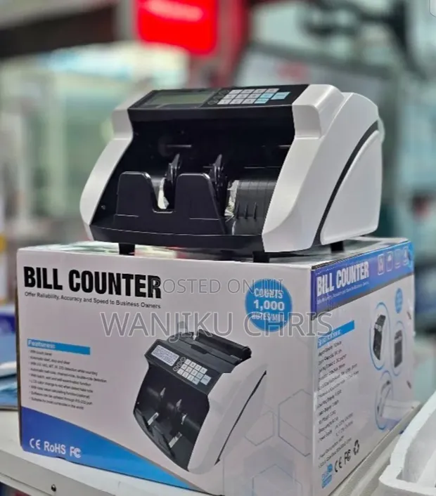 Brand New Multicurrency Bill Counter Machine - 1