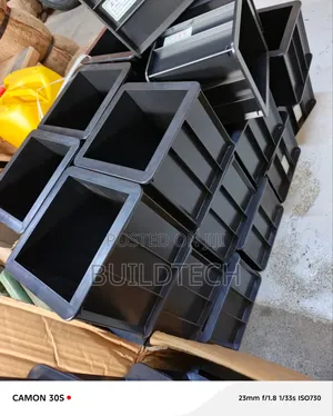 150mm Plastic Concrete Cube Moulds