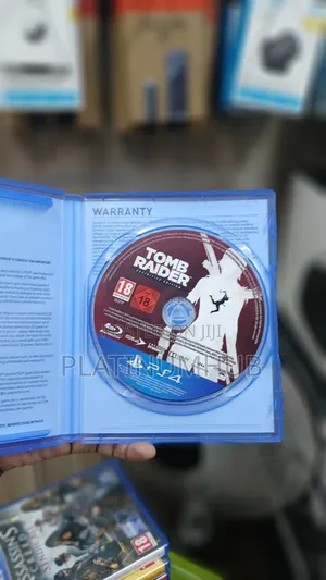 Lara Croft Tomb Raider Edition PS4 Game Iliyotumika