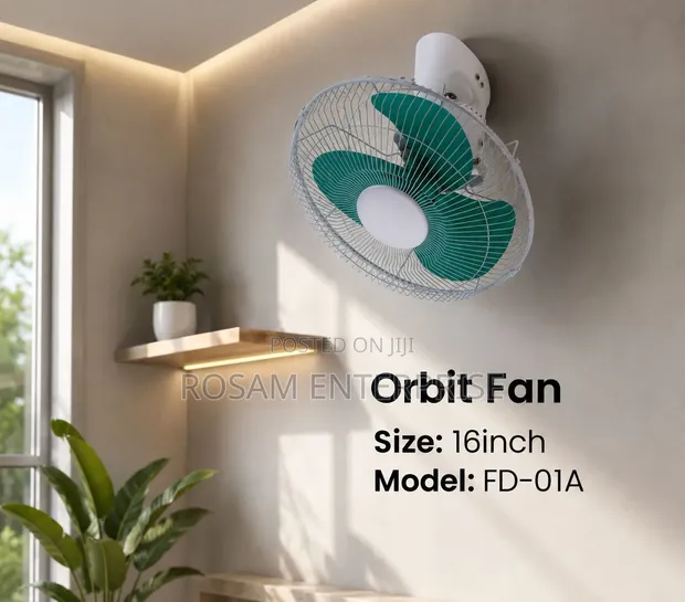Orbit 16" Starworth Oscillating Fan - 1