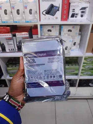 WD Purple 10TB HDD ya Surveillance kwa CCTV za Juu