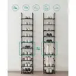 10-Tier Shoe Rack - Black - 3
