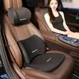 3-Piece Car Seat Comfort Set: Neck Pillow, Lumbar Support, Seat Cushion - 1