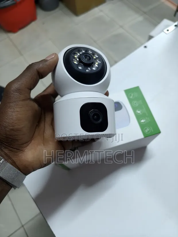 V380Pro Dual Lens Baby Monitor with Two-Way Audio - 1
