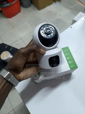 Dual Lens Baby Monitor CCTV with Motion Detection