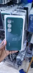 Green Silicone Case for Vivo V40 Lite - 1