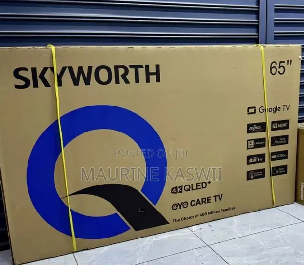 Skyworth 65" QLED Google Frameless TV 65Q6500 - 1
