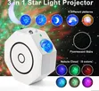 Octagon Star Galaxy Night Light Projector yenye Bluetooth - 1