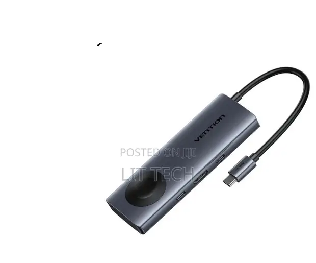 Vention 6-in-1 USB-C Wireless Charging Docking Station (TPMHB) - 1