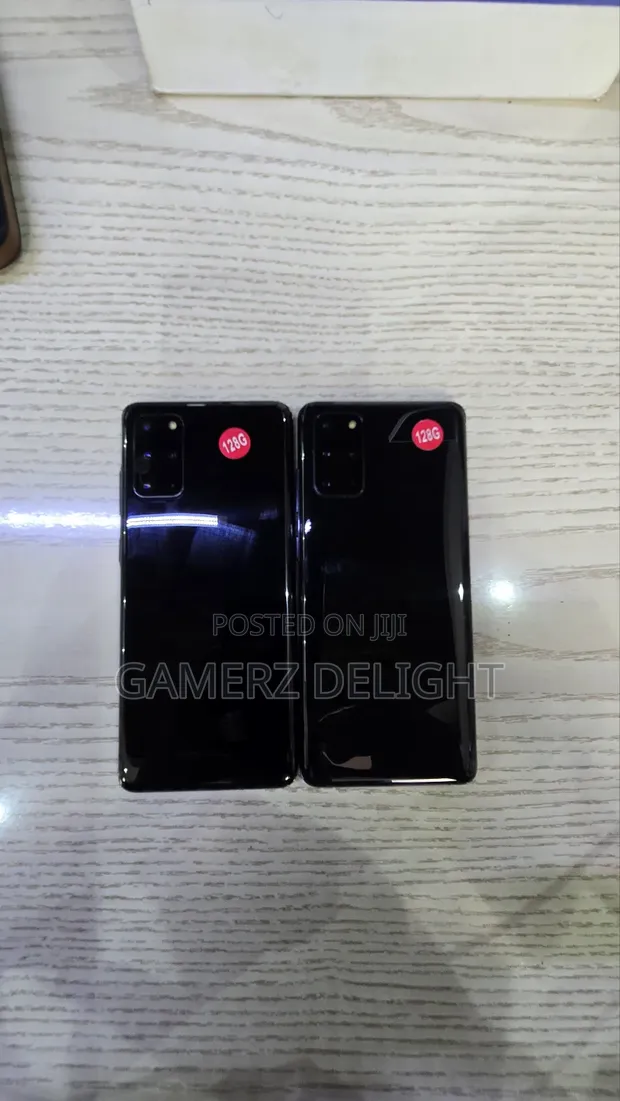 Samsung Galaxy S20+ 5G 128GB Nyeusi - 1