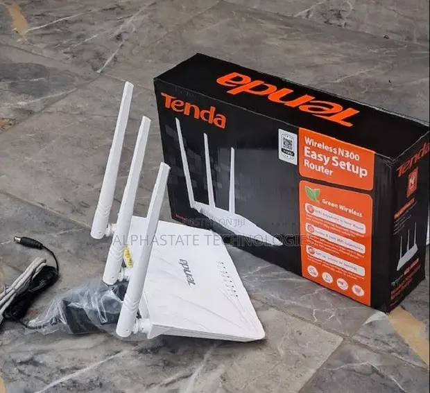 Tenda F3 N300 Wireless Router - 1