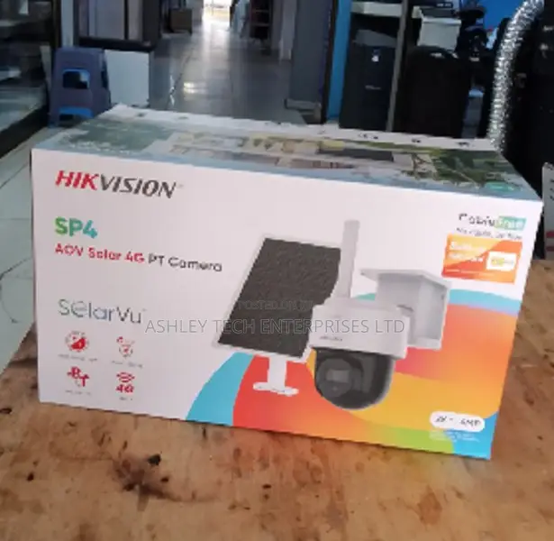 Hikvision 8MP Solar 4G Dual-Lens PT CCTV Camera - 1