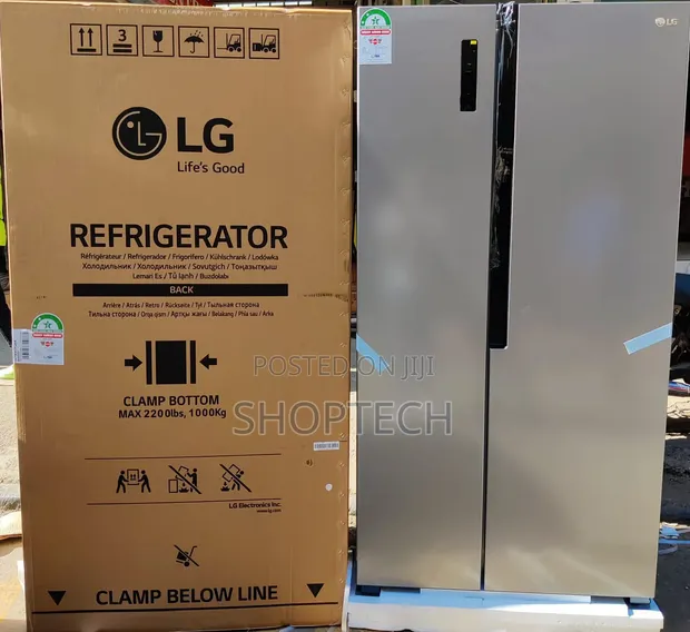 LG Side-by-Side Fridge 519L No Frost - 1