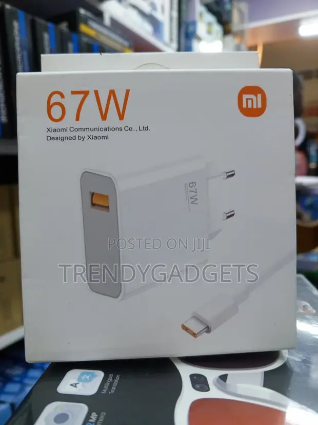 Xiaomi 67W Fast Charge Turbo Power Adapter with 6A Type-C Cable - 1