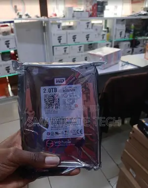 WD Purple 2TB Hard Drive kwa CCTV